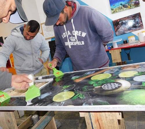 trabajos en mesada capacitacion presencial tuarte3d