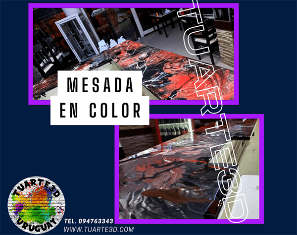 mesada resina epoxi