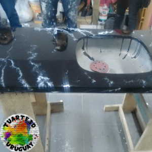 curso de resina epoxi TUARTE3D MESADAS RESINA EPOXI