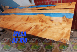 MESADA DE RIO TUARTE3D UY RESINA EPOXI PORCELANATO LIQUIDO