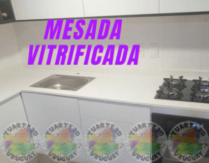 MESADA VITRIFICADA BLANCA RESIA EPOXI TUARTE3D MONTEVIDEO URUGUAY ACADEMIA