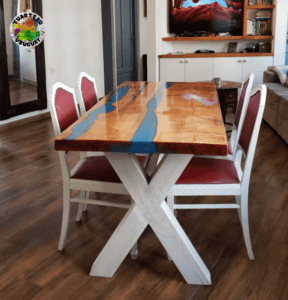 MESA DE RIO INSTALADA EN CASA