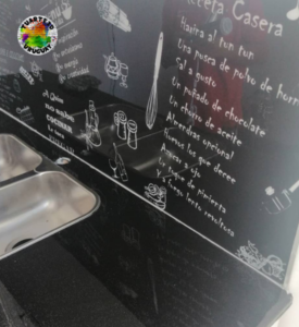 con IMAGEN Y VITRIFICADA ESTILO GRANITO MESADA MURAL TUARTE3D RESINA EPOXI PORCELANATO LIQUIDO uruguay