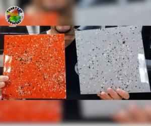 flaker con resina epoxi tuarte3d proyectos de lujo pisos unicos marmolado